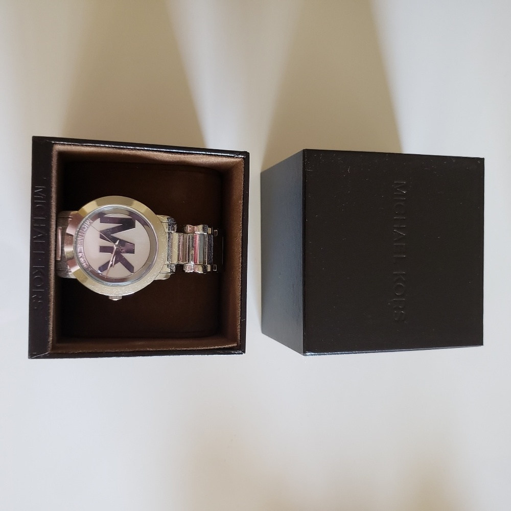Silver Michael Kors watch